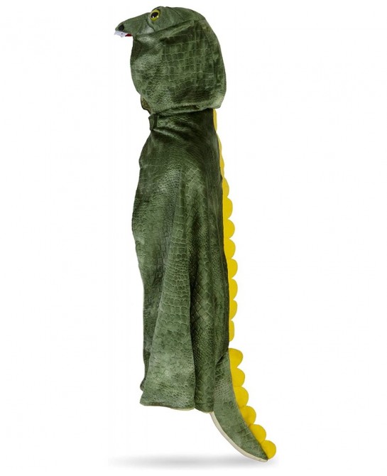 56705 T-Rex Hooded Cape US Size 4-5 Green $66.50 Kids' Costumes