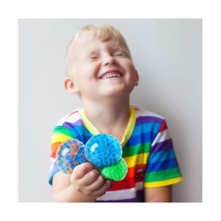 3 Set Water Beads Stress Relief Squeezing Balls for Kids and Adults: Best Calming Tool to Relieve Anxiety Vent Mood and Impro...