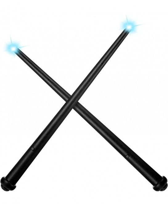 2 Piece Light-up Wand Magic Light and Sound Toy Wizard Wands for Cosplay (Black) $21.43 Magic Kits & Accessories