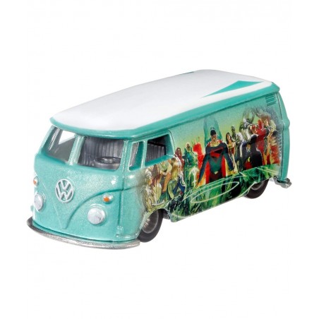 Limited Edition Premium 1:64 Scale 5-Car Box Set Features DC Artist Alex Ross Illustrations for Collectors and kids 3 years a...