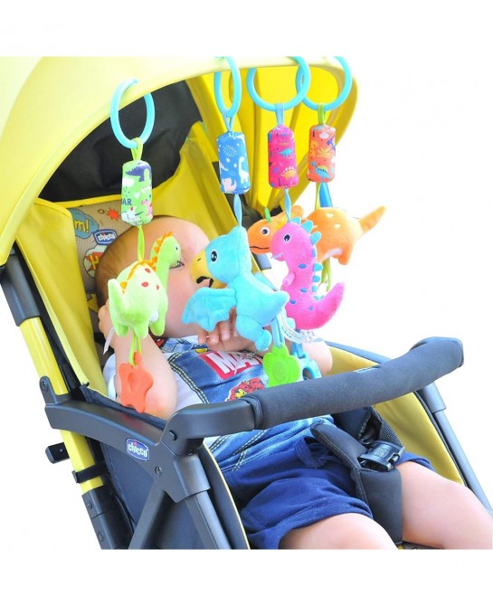 Baby Toys for 0 3 6 9 12 Months Soft Rattle Wind Chime Car Seat Crib Stroller Toys Dinosaur Baby Hanging Toys Birthday Christ...