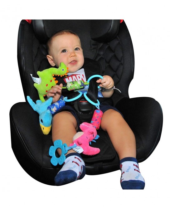 Baby Toys for 0 3 6 9 12 Months Soft Rattle Wind Chime Car Seat Crib Stroller Toys Dinosaur Baby Hanging Toys Birthday Christ...