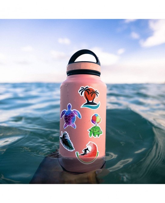 VSCO Stickers for Water Bottles 100 Pack Laptop Stickers Aesthetic Trendy Waterproof Vinyl Stickers for Skateboard Bike Cute ...