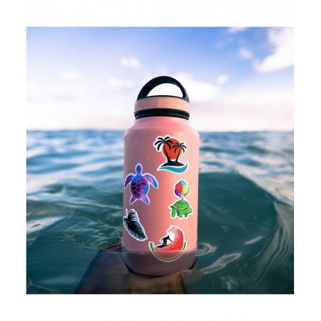 VSCO Stickers for Water Bottles 100 Pack Laptop Stickers Aesthetic Trendy Waterproof Vinyl Stickers for Skateboard Bike Cute ...