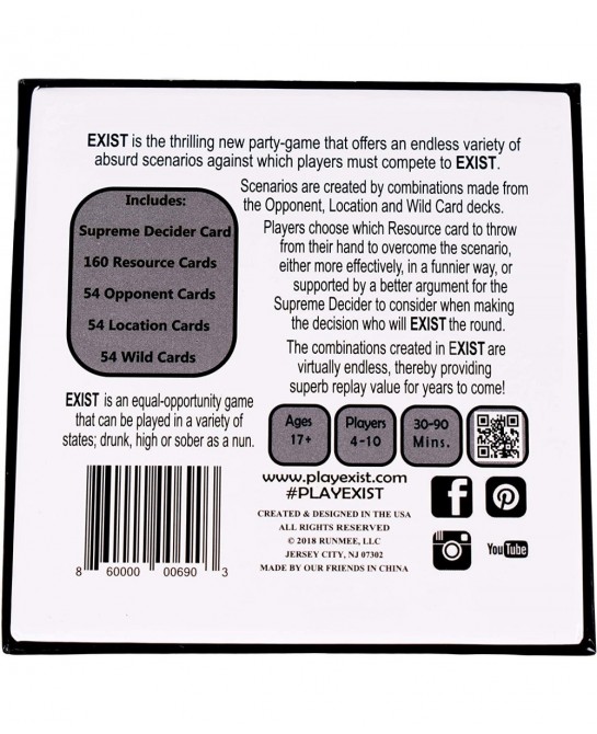 The Hilarious Party Card Game That Challenges Your Imagination and Your Survival Capabilities! $43.14 Card Games