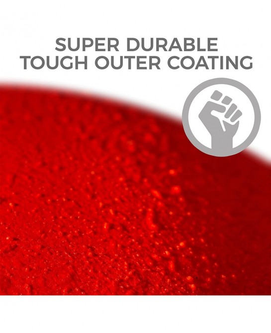 Dodgeball Ball Set – Superskin-Coated Foam Balls for Playground Games – Small Dodgeballs for Gymnasium Games – Easy-Grip Foam...