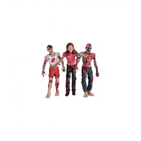 Zombie Action Figures Terror Zombie Toys 3.75 inch Detailed Walking Dead Corpse Dolls Suitable for Decorating Rooms Desk Book...