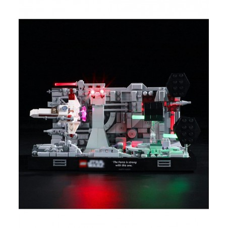 Light for Lego Death-Star-Trench-Run-Diorama 75329 - Led Lighting Kit Compatible with Lego Star Wars 75329 - Not Include The ...
