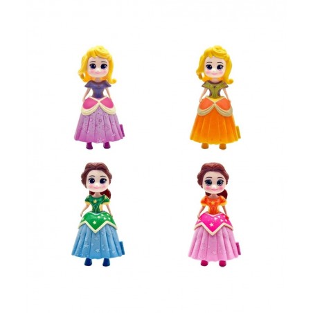 4 Pack Princess Jumbo Deformation Pre-Filled Easter Eggs with Toys Inside for Kids Girls Boys Gifts Easter Basket Stuffers Pa...