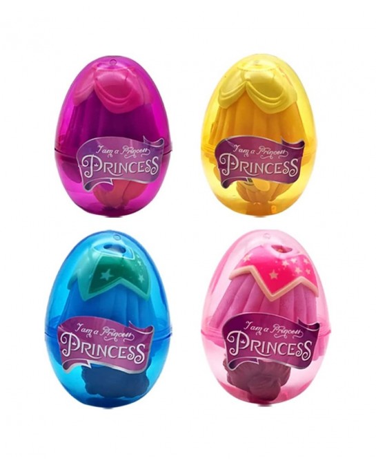 4 Pack Princess Jumbo Deformation Pre-Filled Easter Eggs with Toys Inside for Kids Girls Boys Gifts Easter Basket Stuffers Pa...