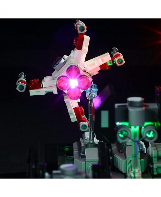 Light for Lego Death-Star-Trench-Run-Diorama 75329 - Led Lighting Kit Compatible with Lego Star Wars 75329 - Not Include The ...
