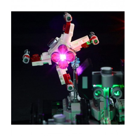 Light for Lego Death-Star-Trench-Run-Diorama 75329 - Led Lighting Kit Compatible with Lego Star Wars 75329 - Not Include The ...