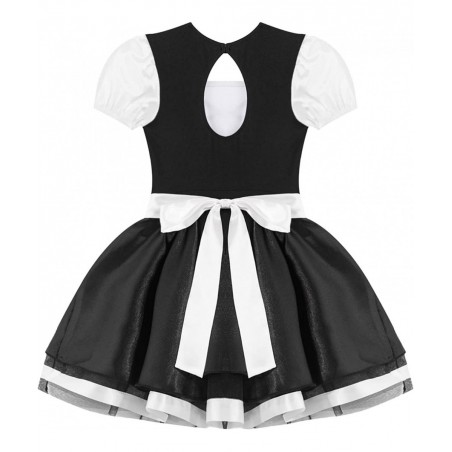Kids Girls French Maid Costume Halloween Anime Maid Uniform Dress Fancy Cosplay Outfits $24.40 Kids' Costumes