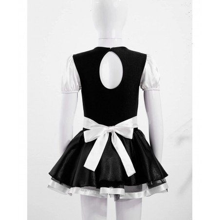 Kids Girls French Maid Costume Halloween Anime Maid Uniform Dress Fancy Cosplay Outfits $24.40 Kids' Costumes