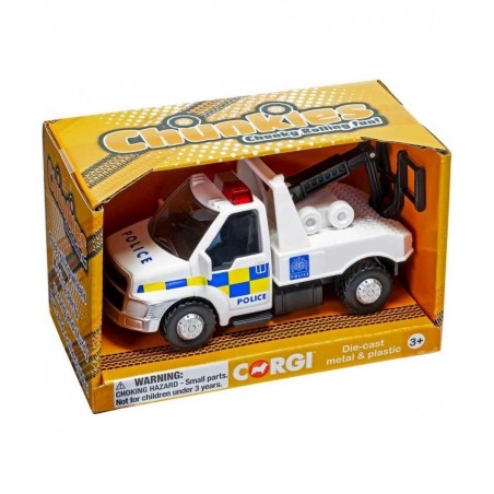 Chunkies City Service Fire Truck Double Decker Tour Bus and Police Tow Truck Triple Pack Toy Vehicles CHP12 $42.11 Kids' Play...