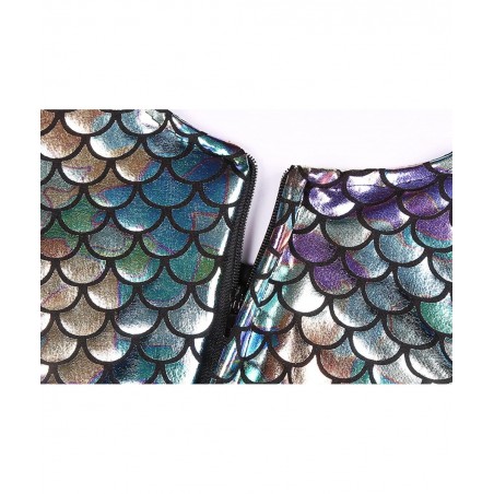 Mermaid Costume for Girls Little Mermaid Princess Tutu Dress for Girls Halloween Birthday Party Gifts $22.55 Kids' Costumes