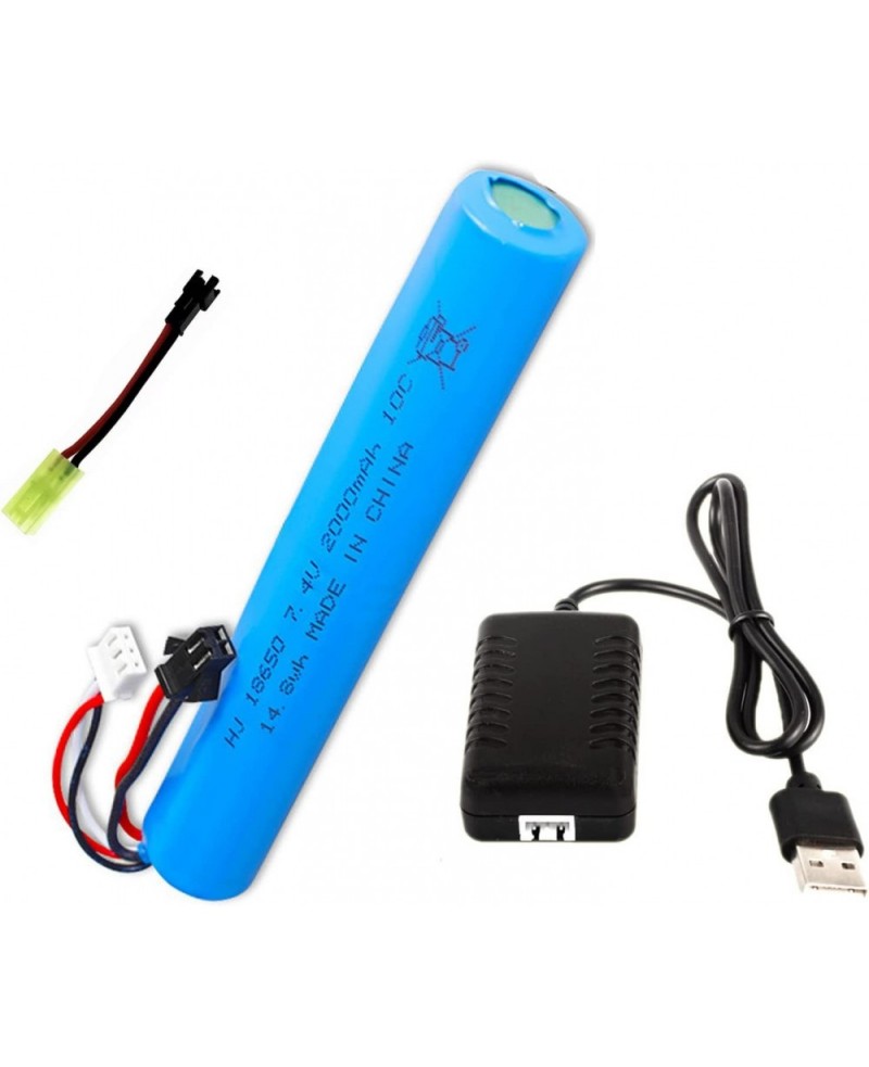 7.4V 2000mAh 10C li-on Battery SRB 1200 400 400-SUB Gel Ball Water Bead Blaster Gun with Charger $27.10 Hobby Remote & App Co...