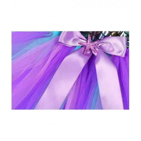 Mermaid Costume for Girls Little Mermaid Princess Tutu Dress for Girls Halloween Birthday Party Gifts $22.55 Kids' Costumes