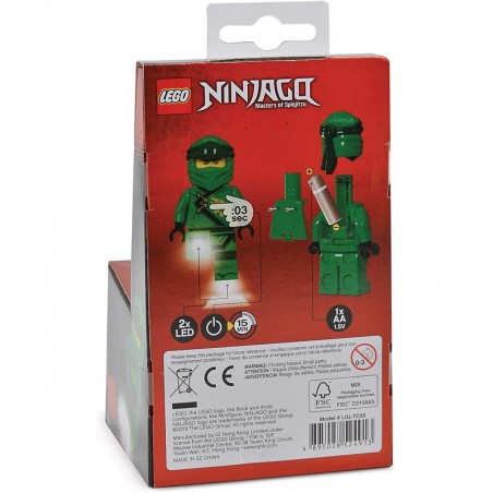 Lego Ninjago Legacy Lloyd LED Torch Flashlight - 5 inch Tall Figure 1 Torch (TO35) $43.52 Toy Building Sets
