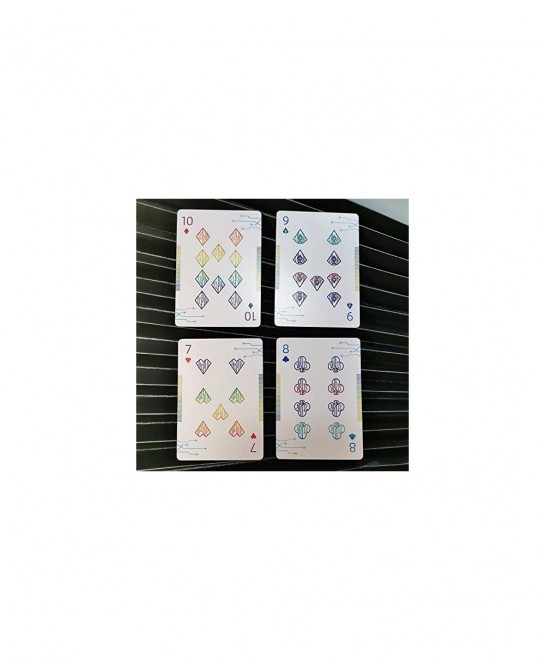 Circuit Interstellar Cardistry Playing Cards Poker Cards Novelty Poker Game Deck of Cards for Kids & Adults Card Decks Games ...