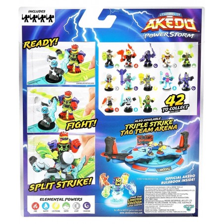 Legends of Powerstorm Warrior Collector Pack 4 Mini Battling Action Figures Including 1 Ultra Rare Warrior and 1 Mystery Warr...