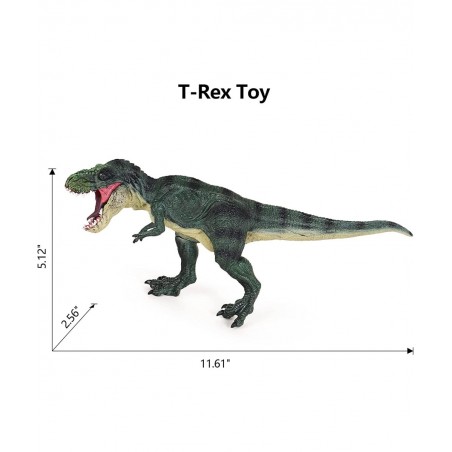 Dinosaur Toys for Kids Dinosaur Figures Large Realistic Tyrannosaurus Rex Toys with Open and Closed Mouth Movable Joints Ages...