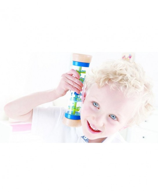 E0328 Beaded Raindrops Musical Instrument and Rattle Blue $22.92 Kids' Musical Instruments