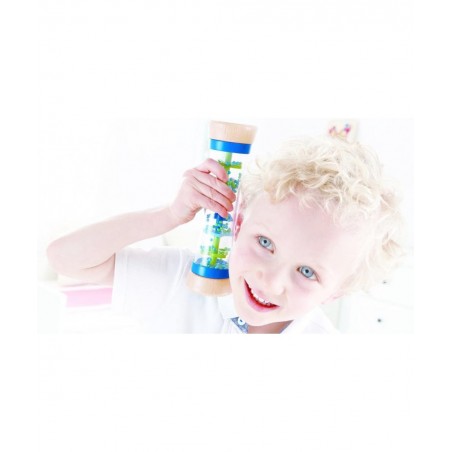 E0328 Beaded Raindrops Musical Instrument and Rattle Blue $22.92 Kids' Musical Instruments