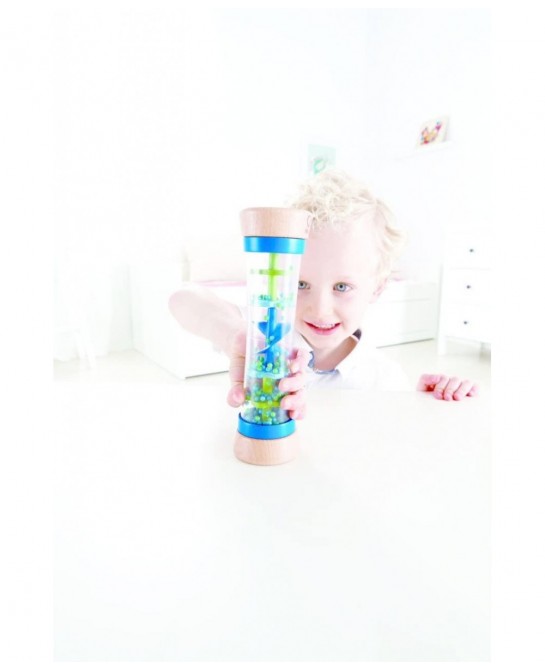 E0328 Beaded Raindrops Musical Instrument and Rattle Blue $22.92 Kids' Musical Instruments