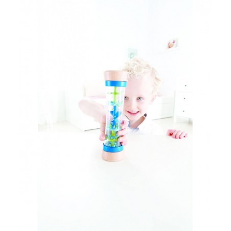E0328 Beaded Raindrops Musical Instrument and Rattle Blue $22.92 Kids' Musical Instruments