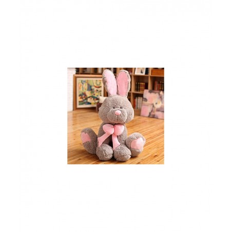 Big Stuffed Rabbit Bunny Stuffed Animal Toys Plush Pillow Gifts for Kids Girls Girlfriend Gray 27.5 inches $47.68 Stuffed Ani...