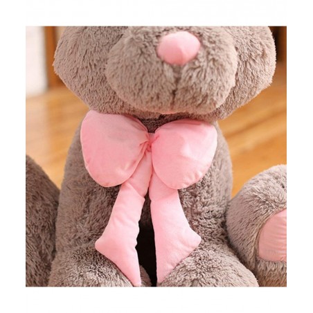 Big Stuffed Rabbit Bunny Stuffed Animal Toys Plush Pillow Gifts for Kids Girls Girlfriend Gray 27.5 inches $47.68 Stuffed Ani...