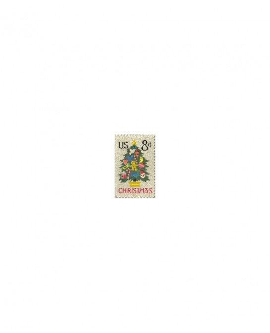 Vintage Needlepoint Christmas Tree Postage Stamps * Christmas Card Postage Stamps $24.74 Collectibles Display & Storage