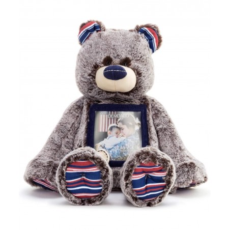 Military Here to Hug Photo Natural Brown 12 inch Plush Polyester Stuffed Bear $66.07 Stuffed Animals & Teddy Bears