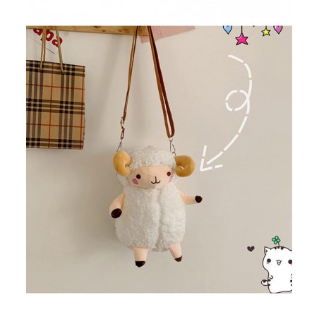 Lamb Backpack Plush Backpack Kawaii Bag Cute Coin Purse for Girls Stuffed Toy Backpack Birthday Gift Shoulder Bag (Lamb) $34....