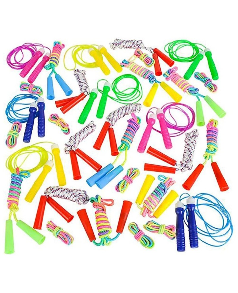 Jump Rope Assortment for Kids Indoor & Outdoor Skipping Activity Party Favors $25.28 Kids' Fitness Equipment