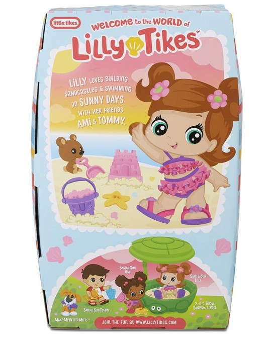 Lilly Tikes Sand & Sun Lilly $33.31 Sandboxes & Beach Toys