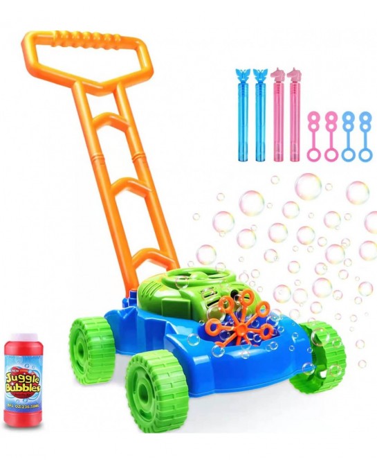Bubble Mower Baby Lawn Mower Baby Toys 12-18 Months Electronic Outdoor Push Toys Gifts for Baby Boys Girls $40.94 Bubble Blow...