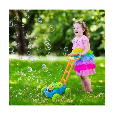 Bubble Mower Baby Lawn Mower Baby Toys 12-18 Months Electronic Outdoor Push Toys Gifts for Baby Boys Girls $40.94 Bubble Blow...
