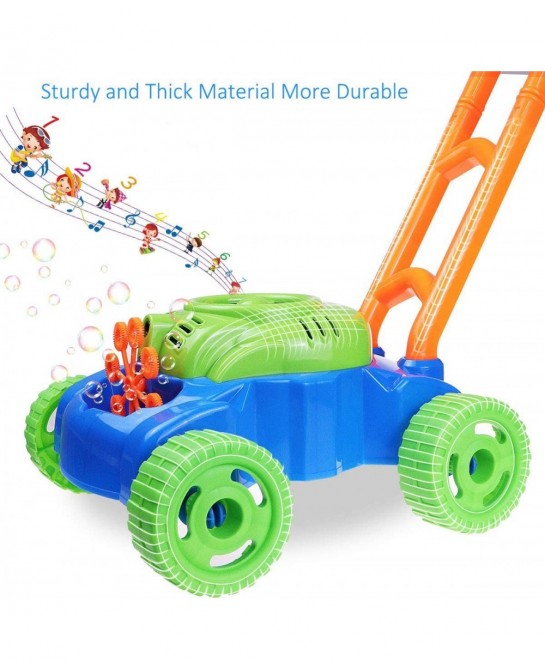 Bubble Mower Baby Lawn Mower Baby Toys 12-18 Months Electronic Outdoor Push Toys Gifts for Baby Boys Girls $40.94 Bubble Blow...