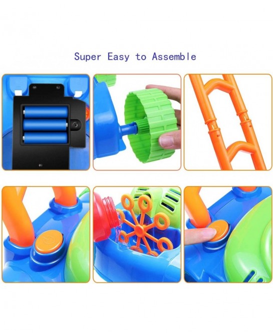 Bubble Mower Baby Lawn Mower Baby Toys 12-18 Months Electronic Outdoor Push Toys Gifts for Baby Boys Girls $40.94 Bubble Blow...