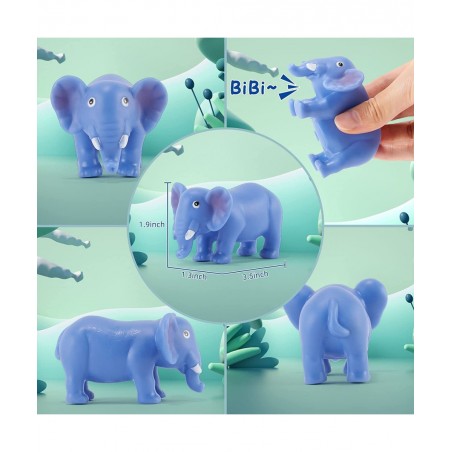 Bath Toys for Baby -12 PCS Floating Bath Farm Toys Soft Bathroom Toys Forest/Ocean Animal Bathtub Learning Toy for Toddlers $...