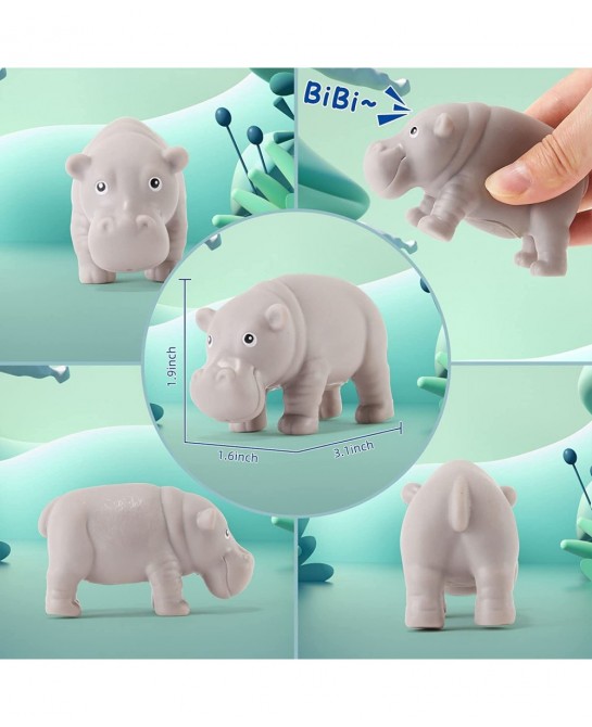 Bath Toys for Baby -12 PCS Floating Bath Farm Toys Soft Bathroom Toys Forest/Ocean Animal Bathtub Learning Toy for Toddlers $...