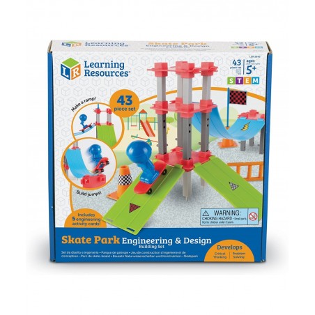 Skate Park Engineering & Design Building Set Engineering Toy STEM toy Science for Kids Fun Science Toy 43 Pieces Ages 5+ $32....
