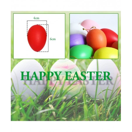 24PCS Empty Colorful Plastic Easter Eggs Surprise Toys Easter Eggs (Colorful Eggs) $18.90 Toy Kitchen Products