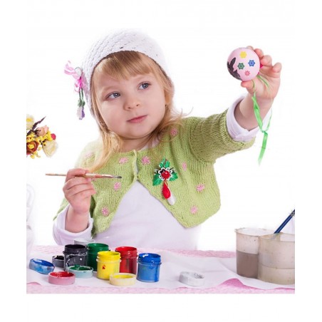 24PCS Empty Colorful Plastic Easter Eggs Surprise Toys Easter Eggs (Colorful Eggs) $18.90 Toy Kitchen Products