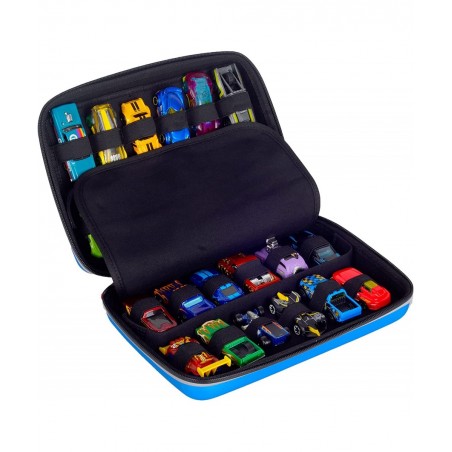 Hard EVA Protective Carrying Storage Case for Hot Wheels 20-Car Pack Hot Wheels 24-Car Pack Matchbox Cars Case (Case Only) (E...