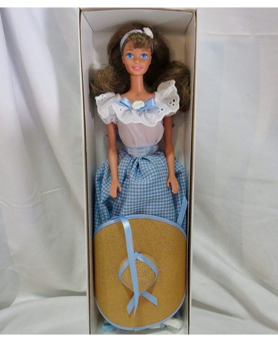 1995 Series II Collector's Edition 12 Inch Doll - as Little Debbie Snacks' Girl with Dress Sash Shoes Hair Ribbon Hat Hairbru...