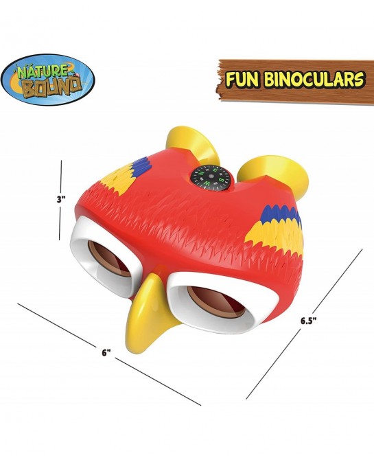 Binoculars for Toddlers & Kids Explore Nature and Outdoors Play with Fun Parrot Shaped Design & Compass Boys & Girls $25.97 N...