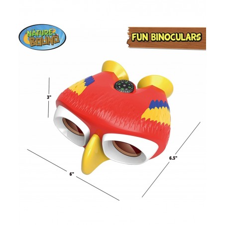 Binoculars for Toddlers & Kids Explore Nature and Outdoors Play with Fun Parrot Shaped Design & Compass Boys & Girls $25.97 N...